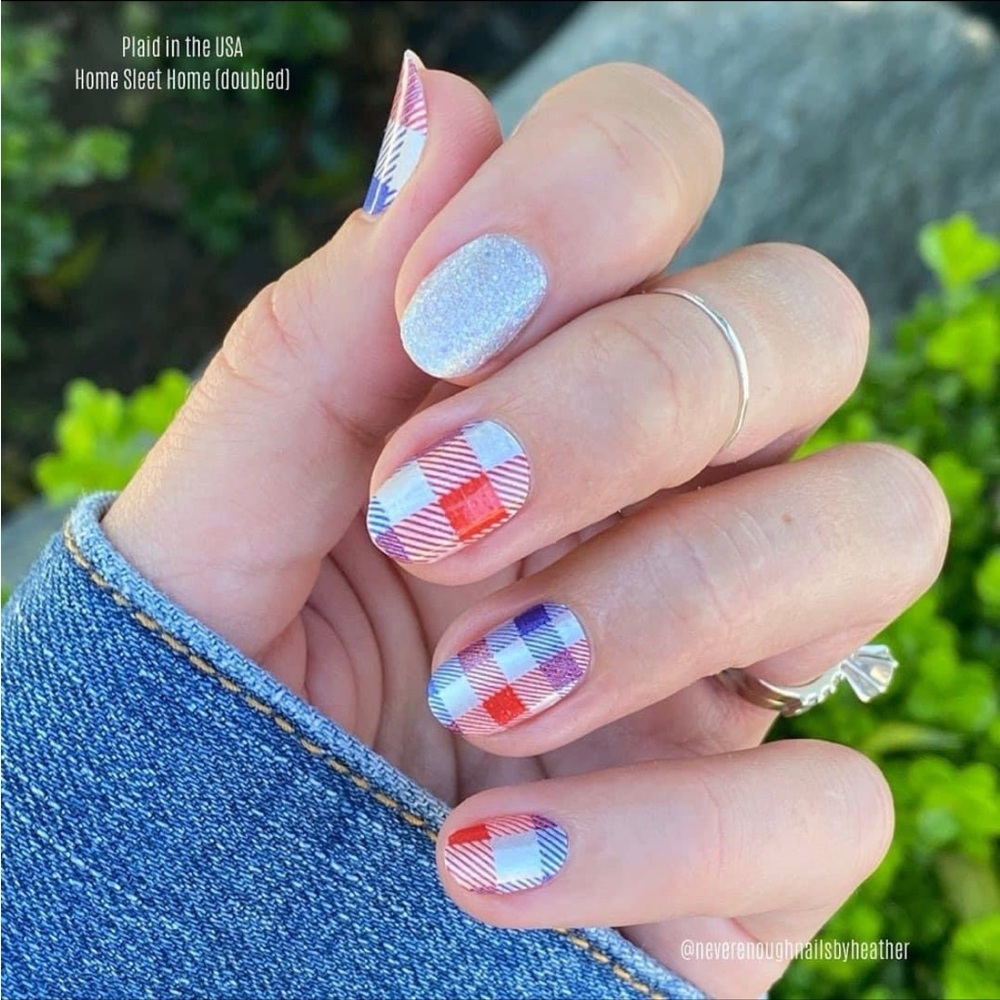 *Retired* Color Street: Plaid in the USA | Fourth of July Patriotic America - Picture 8 of 16